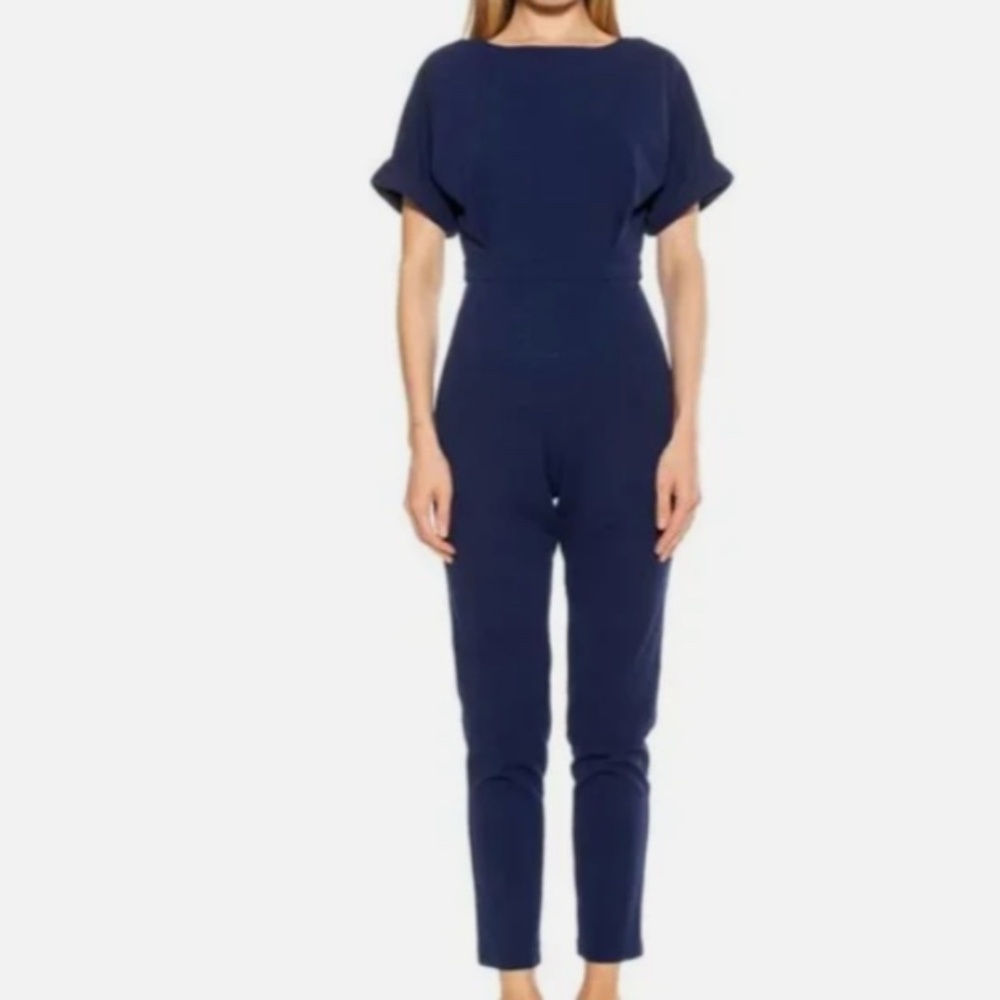 Alexia Admor Midnight Blue Jumpsuit
